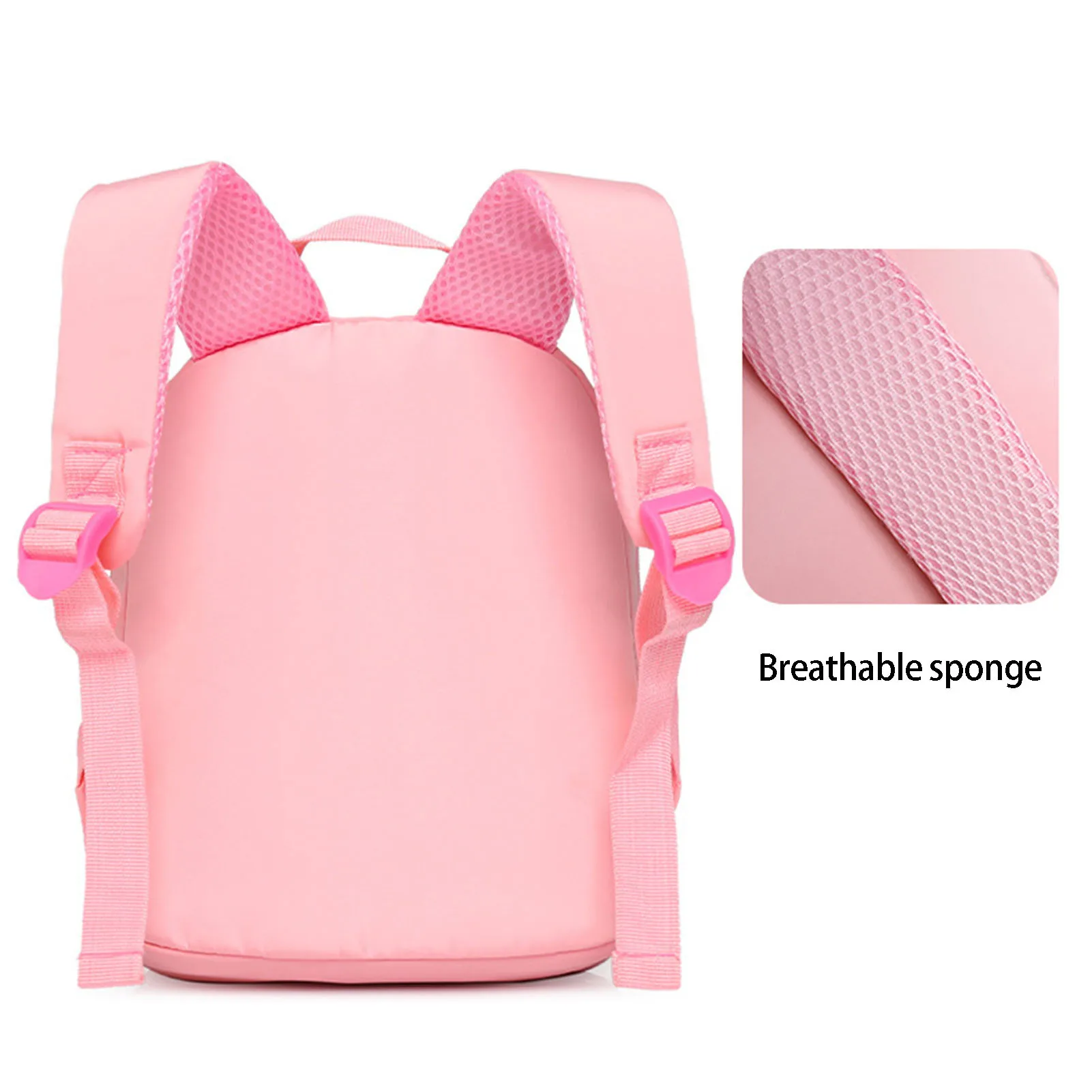 Grande capacidade Plush Elk Bookbags com alça macia para estudantes, pré-escolar Bookbag, bonito Toddler Daypack, ao ar livre