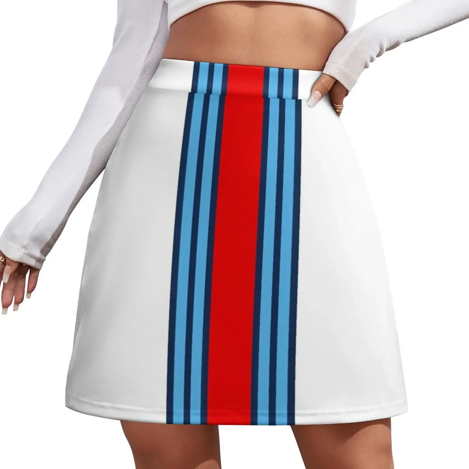 Racing Stripes Mini Skirt Sexy mini skirt luxury clothes women skirt for woman summer dresses for women 2025