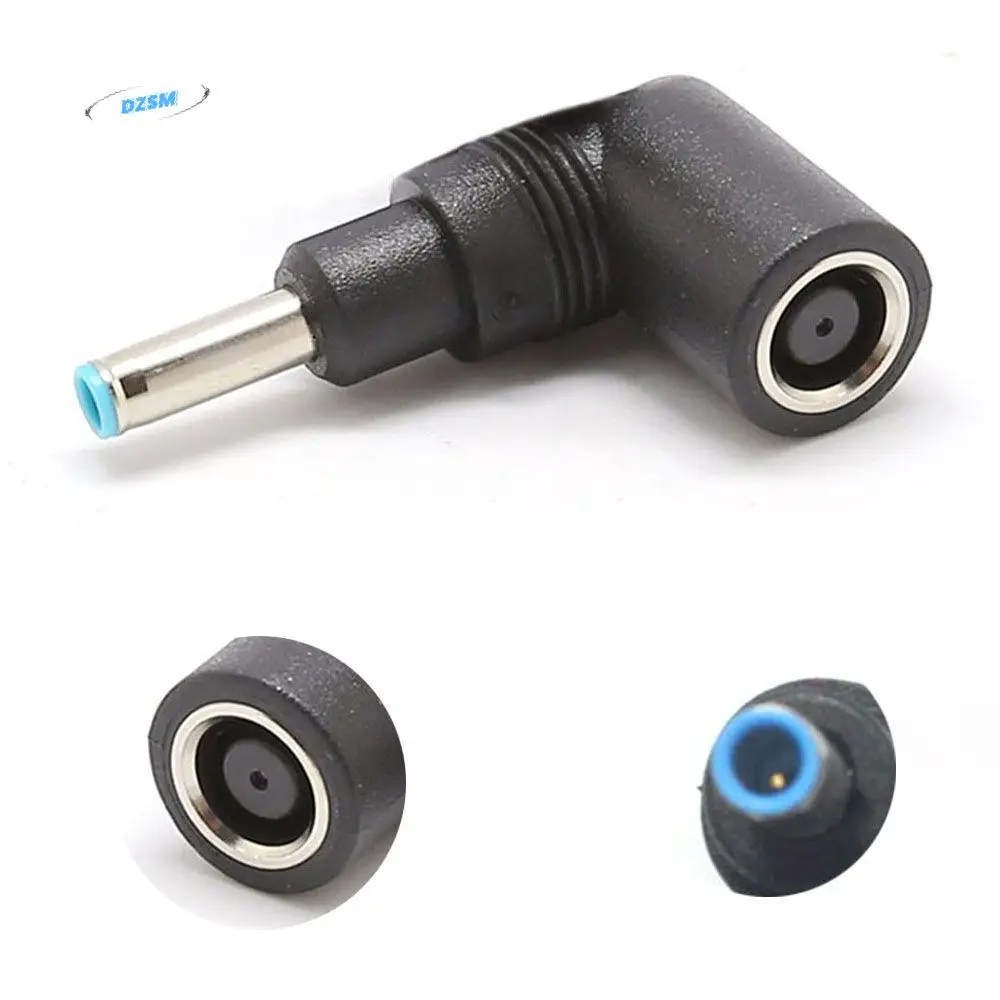 

Copper Core Blue Tips 7.4*5.0mm To 4.5*3.0mm for HP Dell Connector Laptop Adapter Plug Power Charger