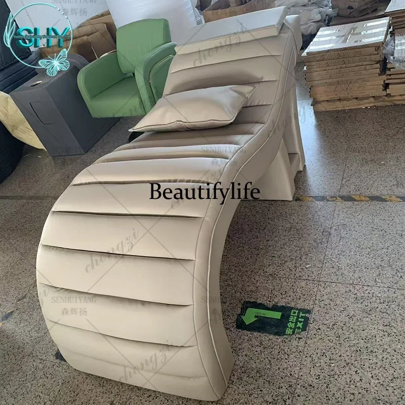 Beauty salon special massage bed S-shaped eyelash embroidery facial bed ear-picking eyelash beauty bed