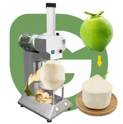 

New Electric Green Coconut Automatic Machinecocos Husk Remove Grater Peeler Dehusk Scraper Open Opener Cutter Cut Peel Machine