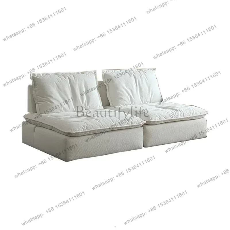 European Classic Boneless Sofa Modern Minimalist Nordic Lounge Boneless Sofa Living Room Soft Woonkamerbanken Furniture For Home