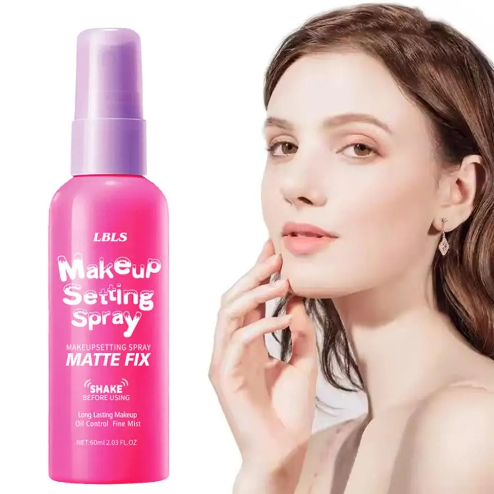 بخاخ إعداد المكياج، رذاذ طبيعي غير لامع للتحكم في الزيت، كريم أساس مرطب يدوم طويلاً، مثبت سريع، لوشن مكياج، بخاخ برايمر للوجه