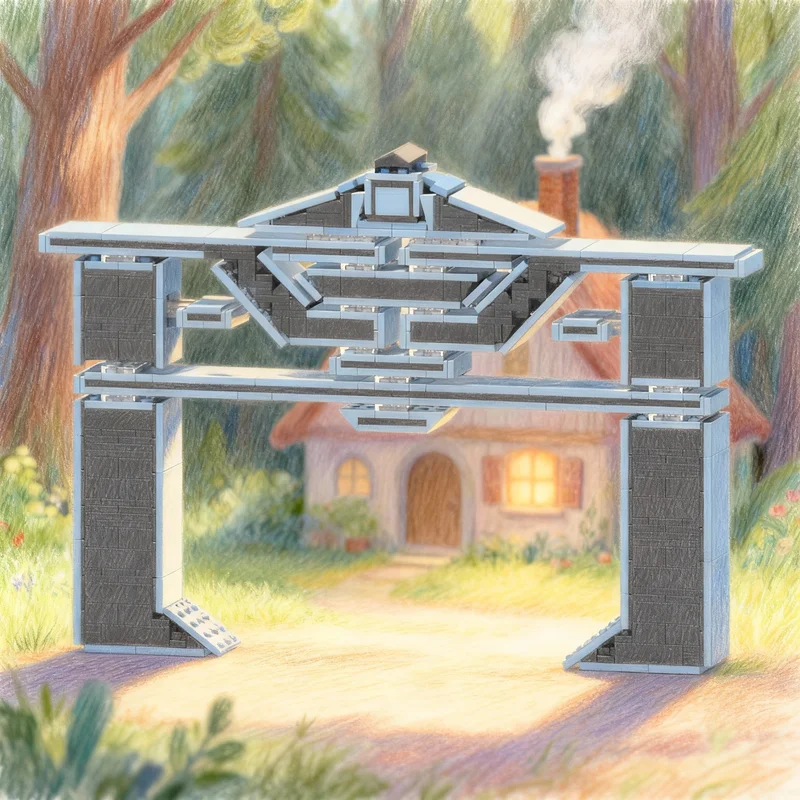 

618pcs MOC Tron Recognizer Blue Disneieny Model Building Blocks Assemble Toy Construction Christmas Gifts DIY Creative Education