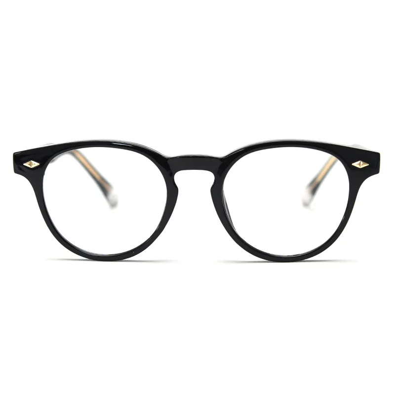 New Style Personalized Carved Pin Korean Style Myopia Glasses Rim Trendy Men and Women Artistic Retro Plain Glasses Frameins