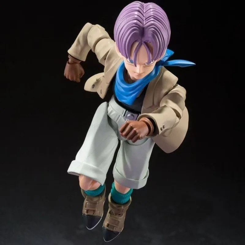 在庫あり バンダイ SHF アニメ ドラゴンボール TRUNKS GT アクションフィギュア 可動関節 モデル おもちゃ 飾り ギフト 子供 男の子 DT