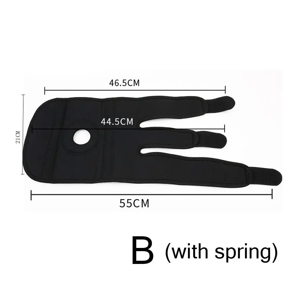 L'artrite calda previene il supporto del ginocchio escursionismo sport tenere in caldo Wrap Brace traspirante regolabile Patella Protector Man