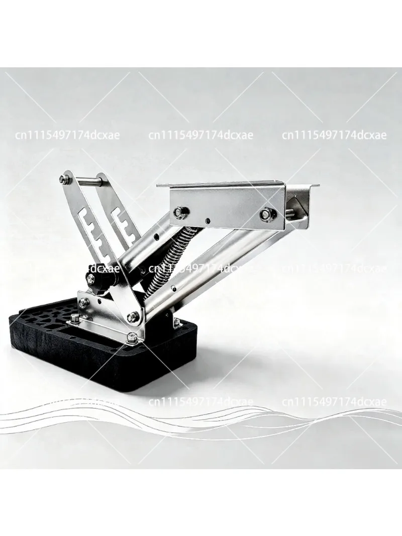 Stainless Steel Marine Engine Bracket with Plastic Panel, Outboard Motor Mount for Yacht & Vessel Hardware