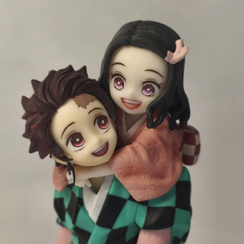 Demon Slayer Immortal Bond A Reward Last Kamado Tanjirou Back Kamado Nezuko Статуя Подарок Аниме Фигурка Bandai Banpresto Pixiv Toy