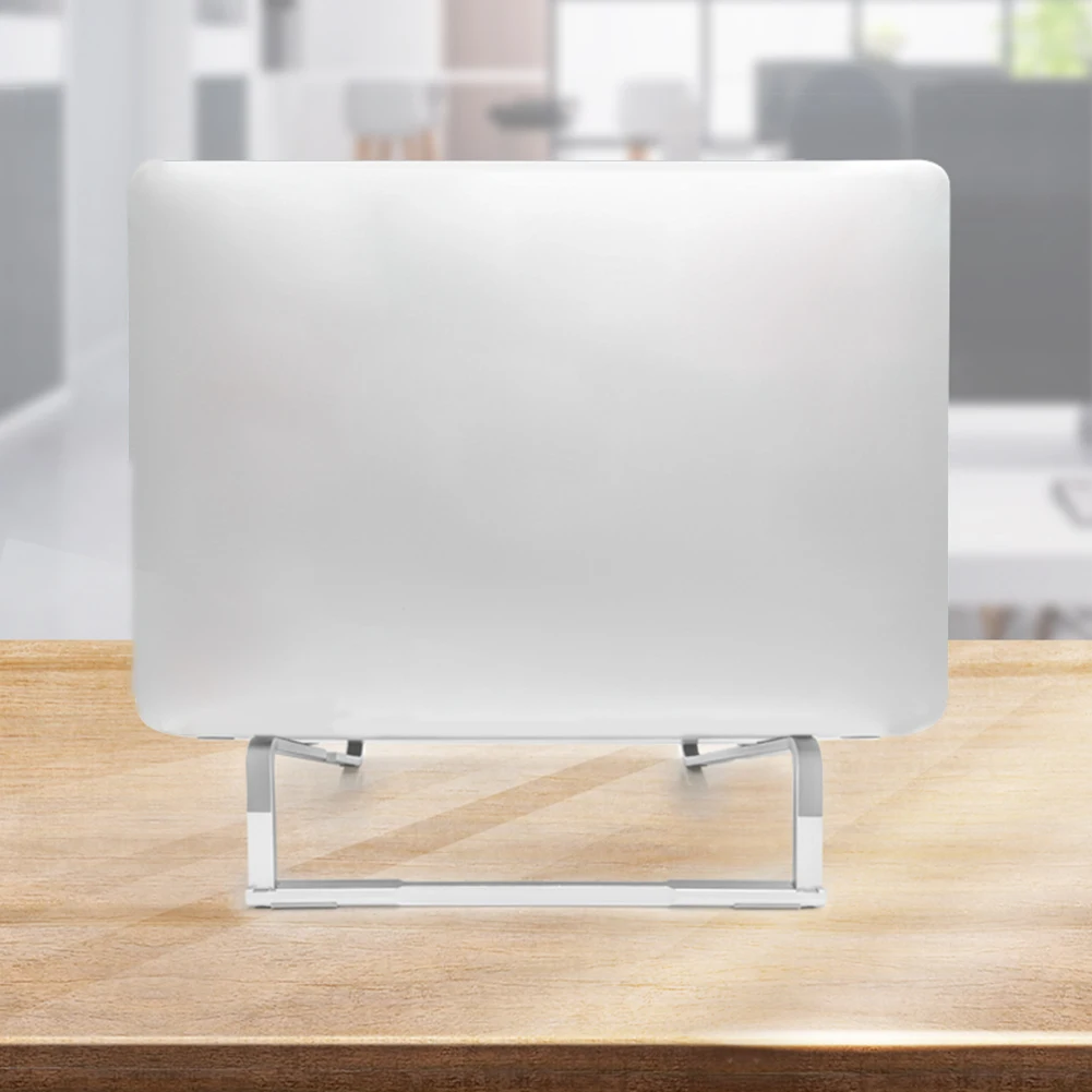 حامل كمبيوتر محمول للمكتب، حامل كمبيوتر مريح قابل للطي، حامل كمبيوتر محمول من سبائك الألومنيوم لجهاز MacBook Air/Pro Dell HP Lenovo ThinkPad