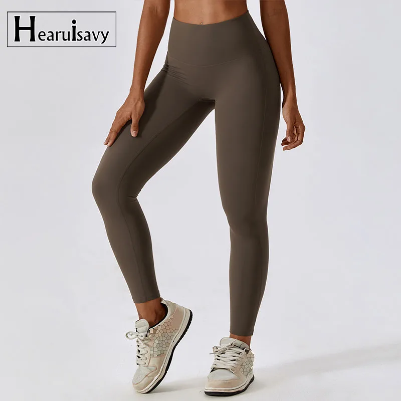 Running Yoga Leggings High Waist Tights Women Push Up Sports Leggings Train Jogging Pants Women Stretch Breathable Yoga Clothing