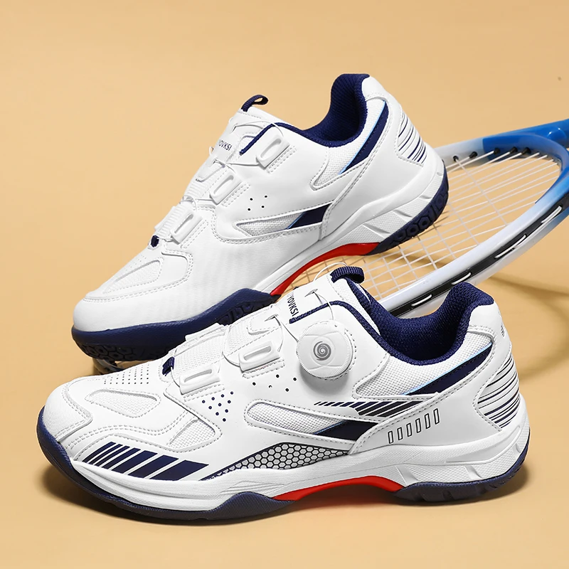 Training Badmintonschoenen Heren Luxe Tafeltennis Sneakers Comfortabele wandelschoenen Mannelijke tennisschoenen