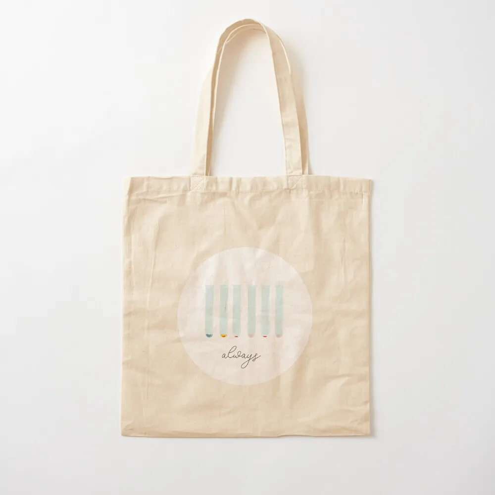 

B Positive Tote Bag tote bag women supermarket folding bag Canvas shoping