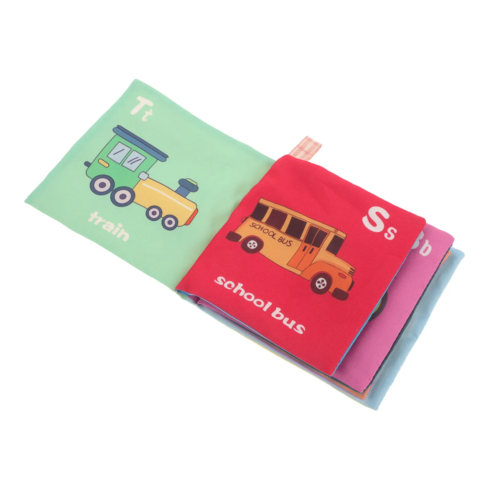 

Baby Bath Cloth Book Interactive Crinkle Soft Educational Early Learning Bath Time Recognition Cloth Book Childrens Books