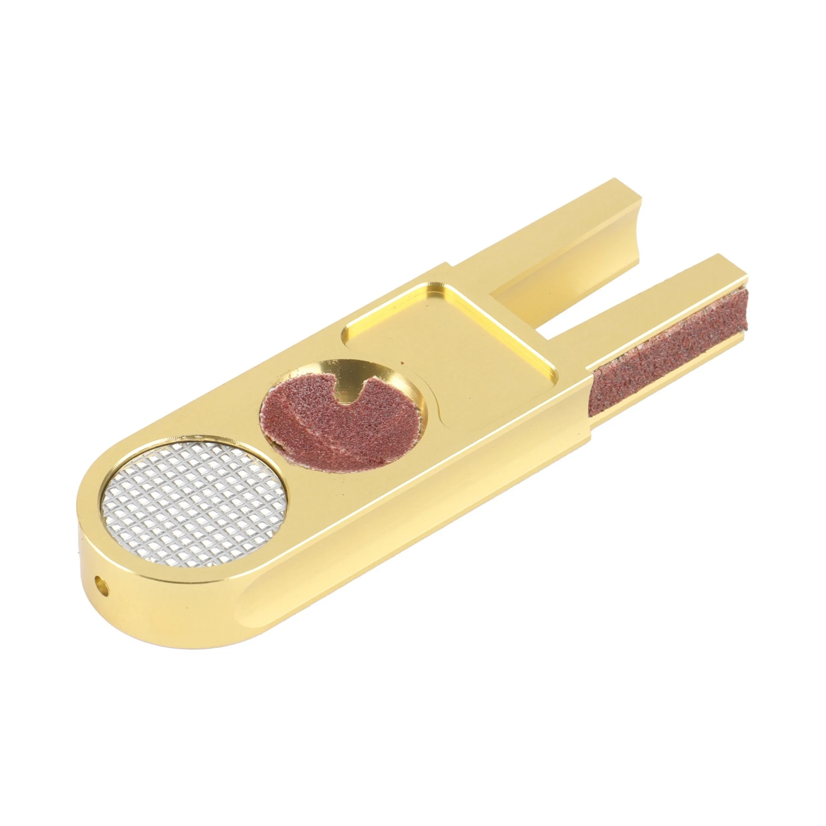 

AEB0-New U-Shape Billiards Pool Cue Tip Trimmers Repairer Tool Shaper Trimmer Cue Tip Burnisher Repair Tool