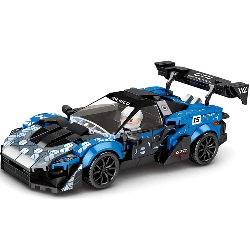 2024 Speed Champions Senna GTR 42123 Super Racing Car Model Building Blocks Set Classic Cports City Bricks Toys Boys Gift