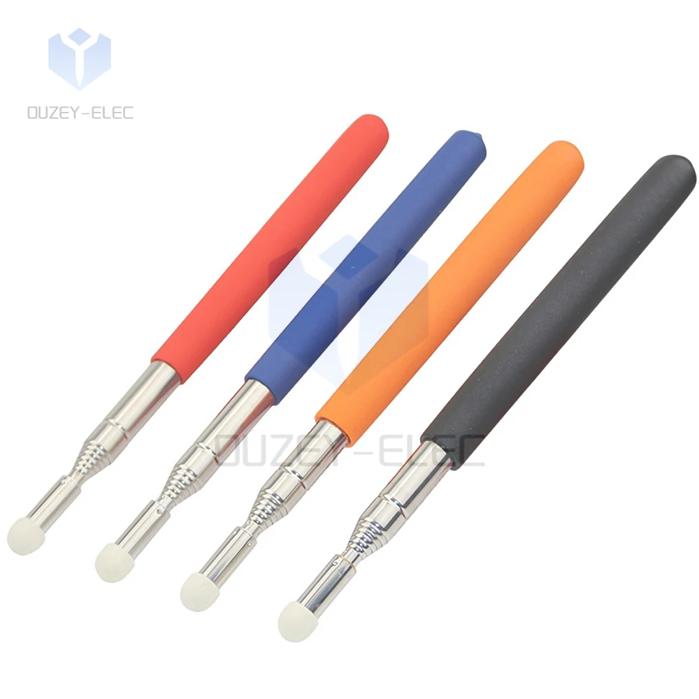 Whiteboard Pen 1 Meter Stainless Steel Telescopic Pointer Teacher Handheld Presenter Classroom Whiteboard Pointer Teaching Point