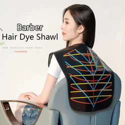 Haircut Silicone Capes Waterproof Protective Collar Hair Dyeing Shawls Pads Neck Cloak Professional Salon Styling Accessories