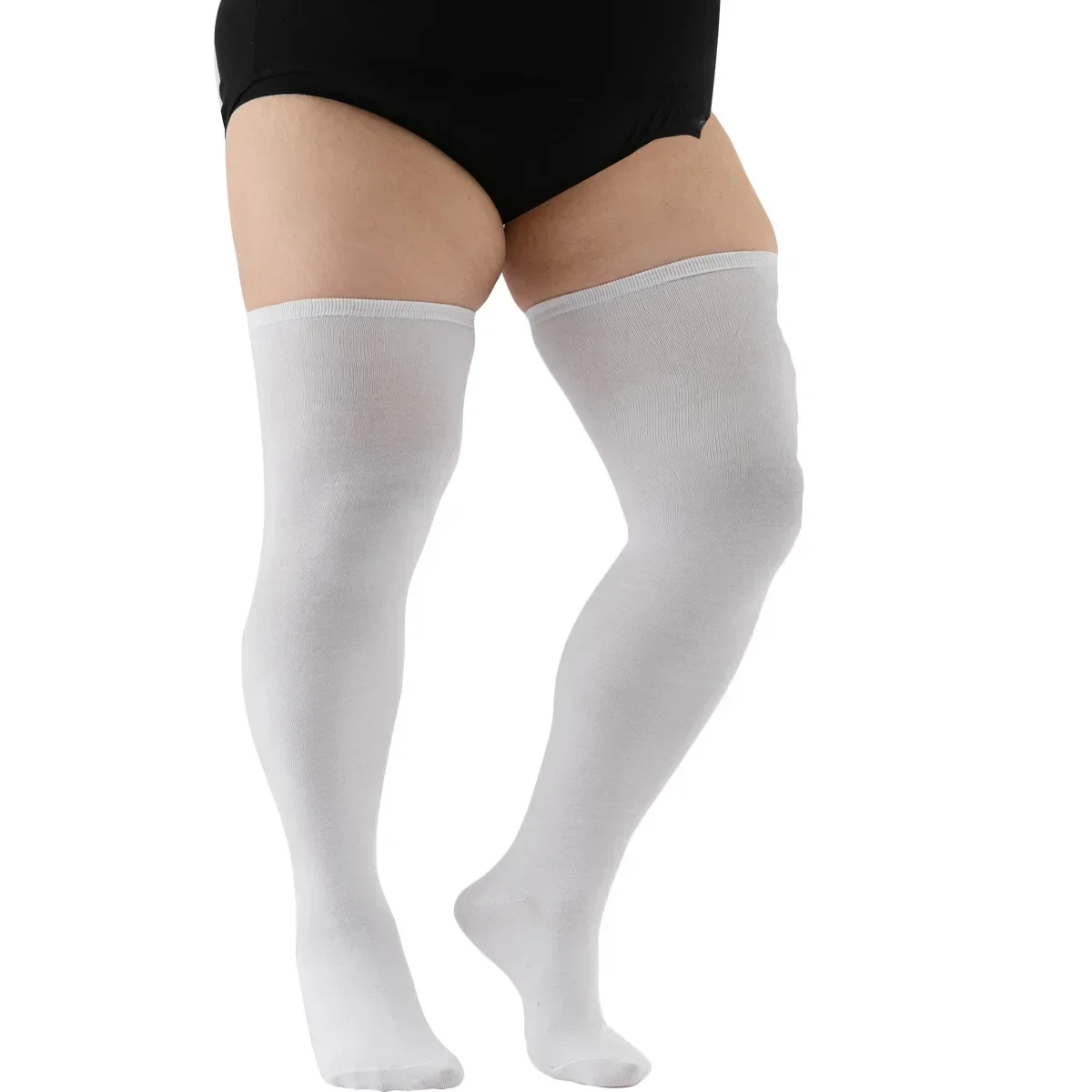 Women Plus Size Socks XXXL Over Knee Thigh High Socks Oversized Knee High Socks