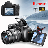 72MP Digital Camera 4K Professional photography 12X Optical Zoom  Auto-Focus Wlfl Flash light for Tiktok ins Youtube Webcast