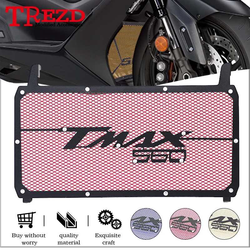 

tmax560 High Quality Motorcycle CNC Water Tank Cooler Radiator Guard Bezel Protector Parts For YAMAHA TMAX560 TECH MAX 2020-2024