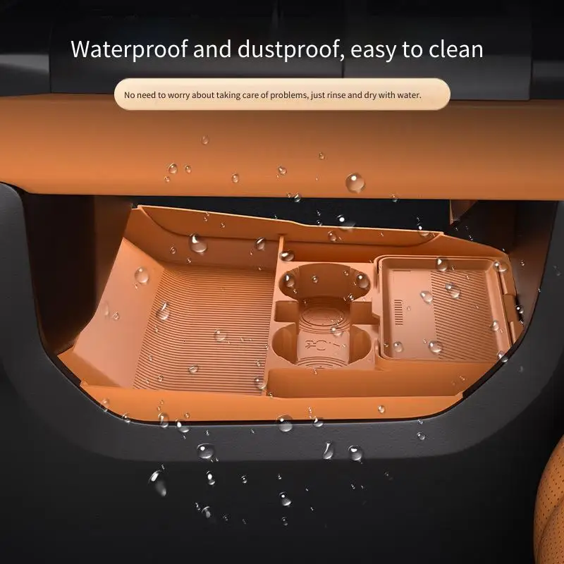 

Suitable for Jietu Zongheng G700 central control silicone storage box, glasses box, automotive accessories modification parts