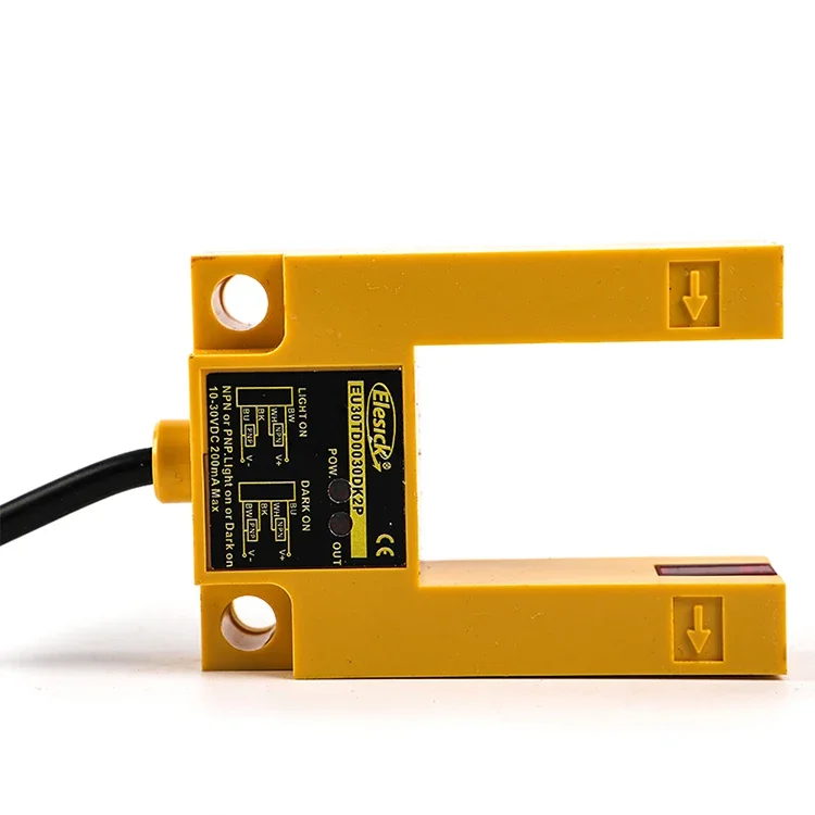 Original Elevator Photoelectric Leveling Sensor Switch EU30TD0030DK2P YISEC Optical Switch for CANNY and Fast Elevators