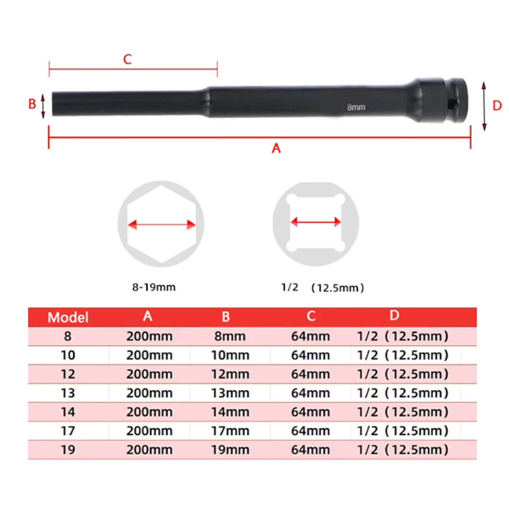 Barra De Extensão De Soquete Resistente À Ferrugem Design Estendido, barra De Extensão De Soquete
