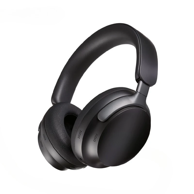 Noise Cancelling Headphones - Classic Black, Head Mounted Wireless Bluetooth Noise Cancelling, Heavy