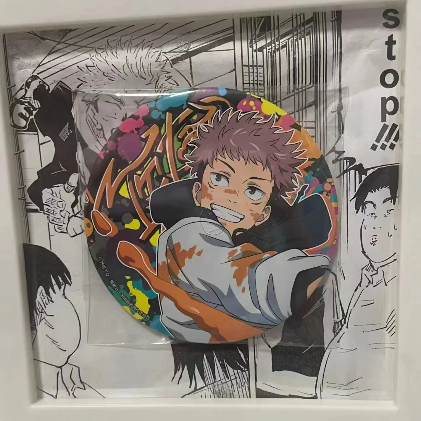 Anime Jujutsu Kaisen Inumaki Toge Itadori Yuji Cosplay Paint Series Badge  Ambitus Gift