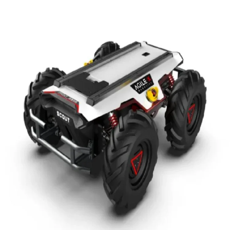 SCOUT 2.0 UGV Robot  Intelligent Artificial Autonomous Robot for All-Round Industries Patrolling Surveillance UGV