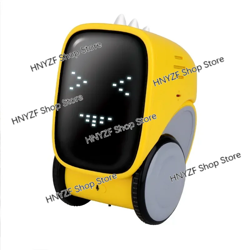 

Intelligent charging robot voice control dialogue recording induction touch early education dance singing