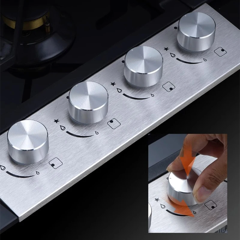 G924P четырехглазная газовая плита с двойной горелкой Бытовая стандартная плита с сжиженным газом на природном газе 5 кВт/1,6 кВт