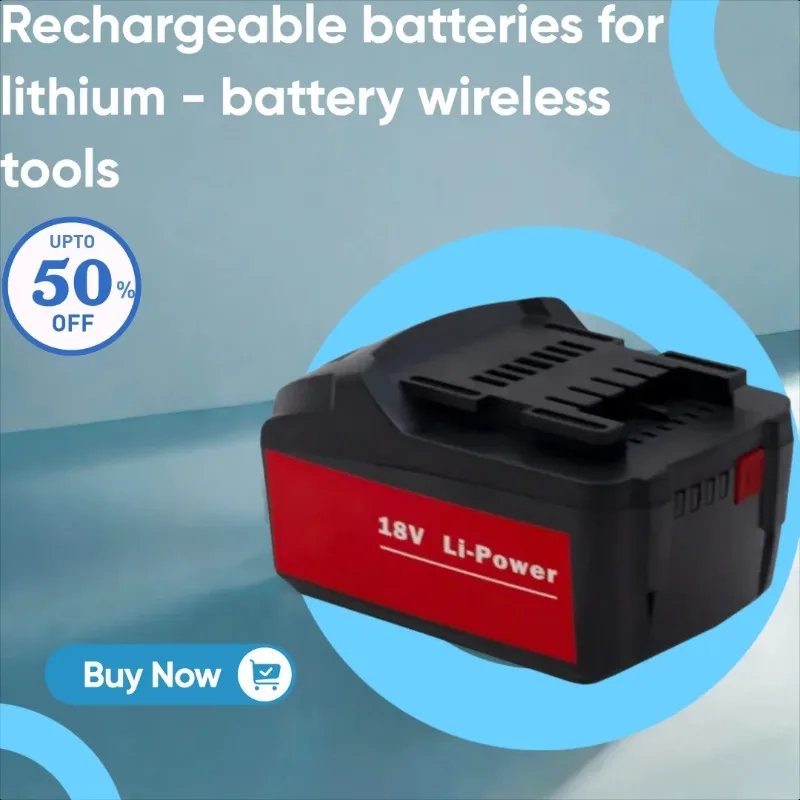 

18V 3000/4000mAh For Metabo CBS18 Wireless Tools Rechargeable Lithium Battery