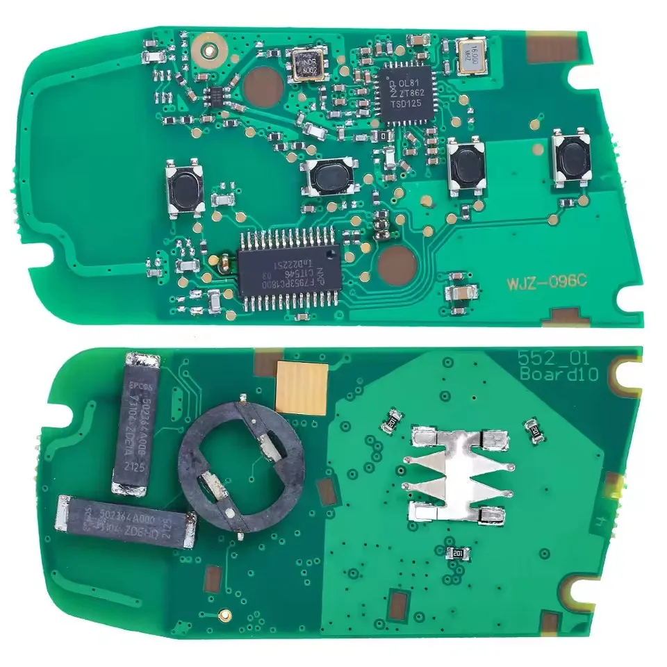 KEYECU PCF7945/PCF7953 ID49 Remote Board 315MHz YGOHUF5662,434MHz HUF5767,868MHz HUF5661 for BMW 5 7 F Series FEM/BDC CAS4 CAS4+