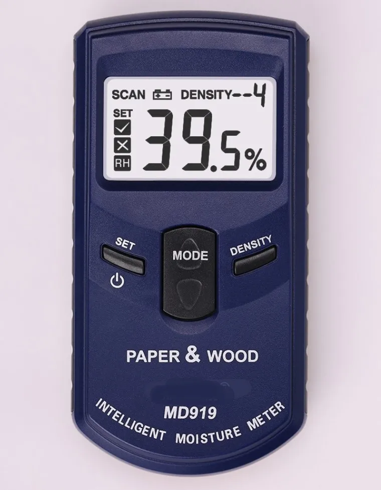 MD919 Moisture Meter Analyzer Digital Intelligent Humidity Meter For Measuring Paper /air moisture meter