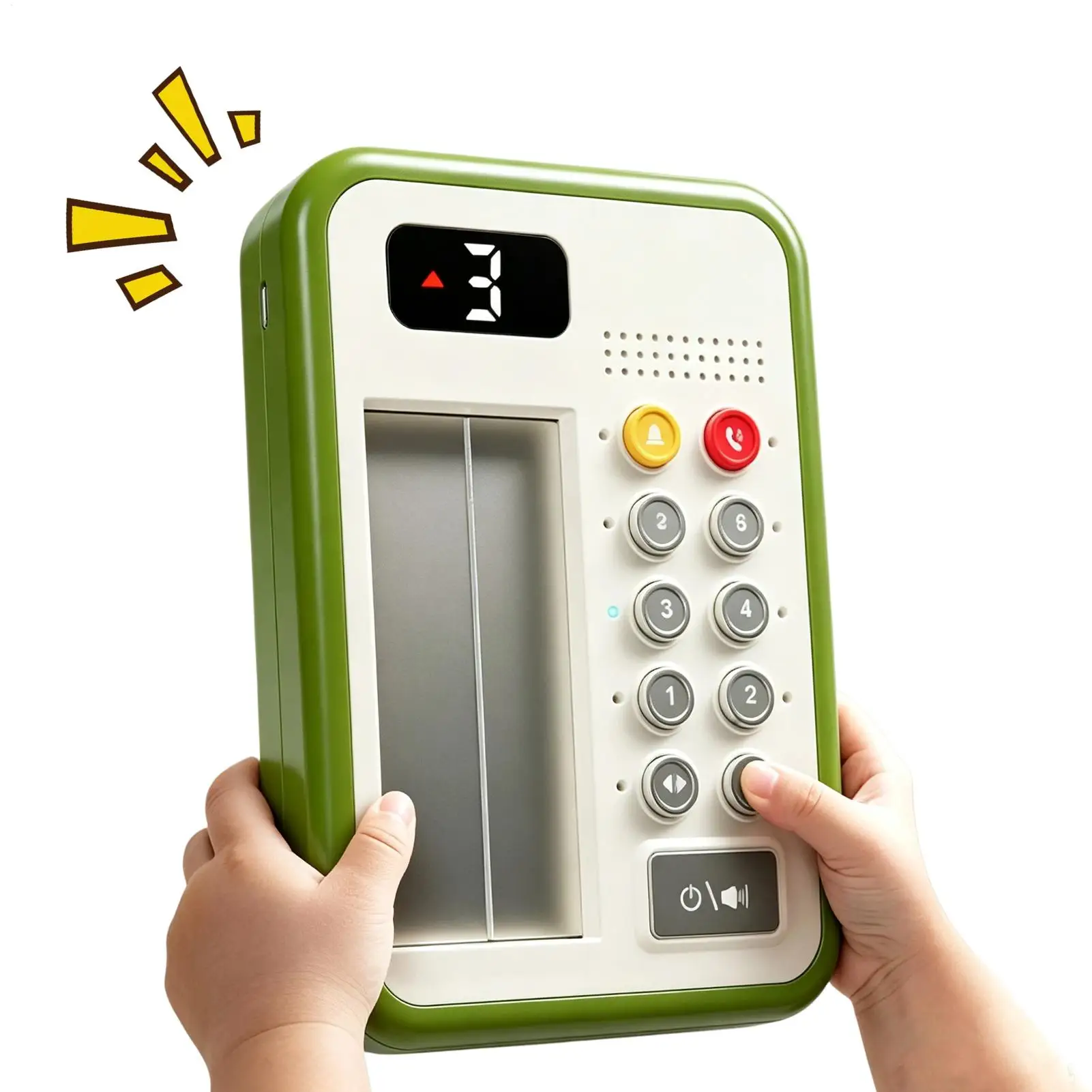 Generic Elevator Button Simulation Model Toy Press And Pop Sound Interactive Number Recognition Cognitive Thinking