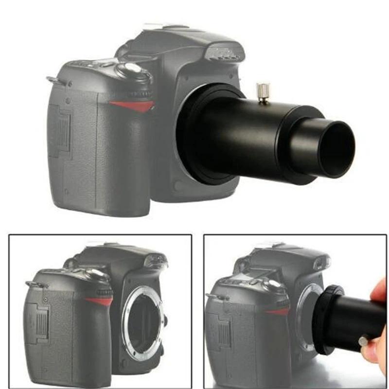 Telescópio astronômico Agnicy 1,25 polegadas Interface Conecte à câmera SLR Adaptador de fotografia Conjunto de manga CA1