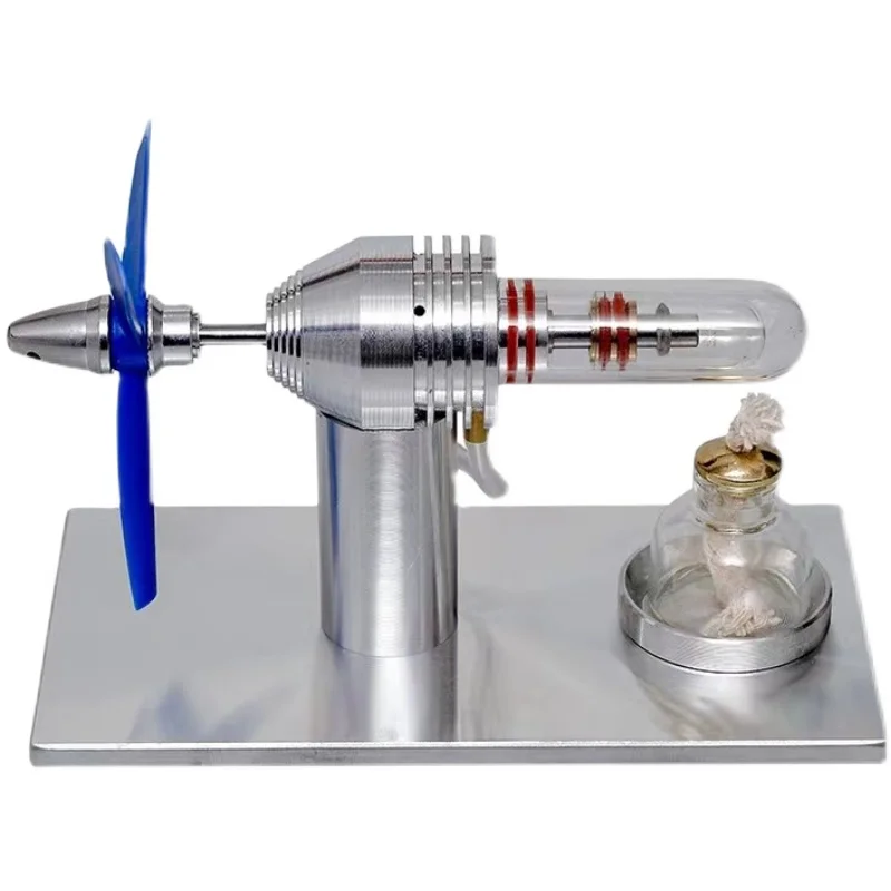 Stirling Fan Engine Model Physics Steam Engine Technology Science Experiment Power Generation Toy