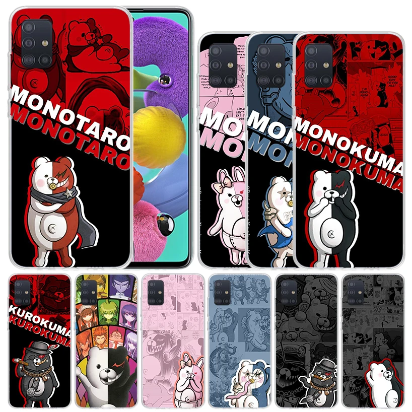 Danganronpa Anime Soft Cover for Samsung Galaxy A51 A50S A71 A70 Phone Case A41 A31 A21S A11 A40 A30S A20E A10S A6 A7 A8 A9 +