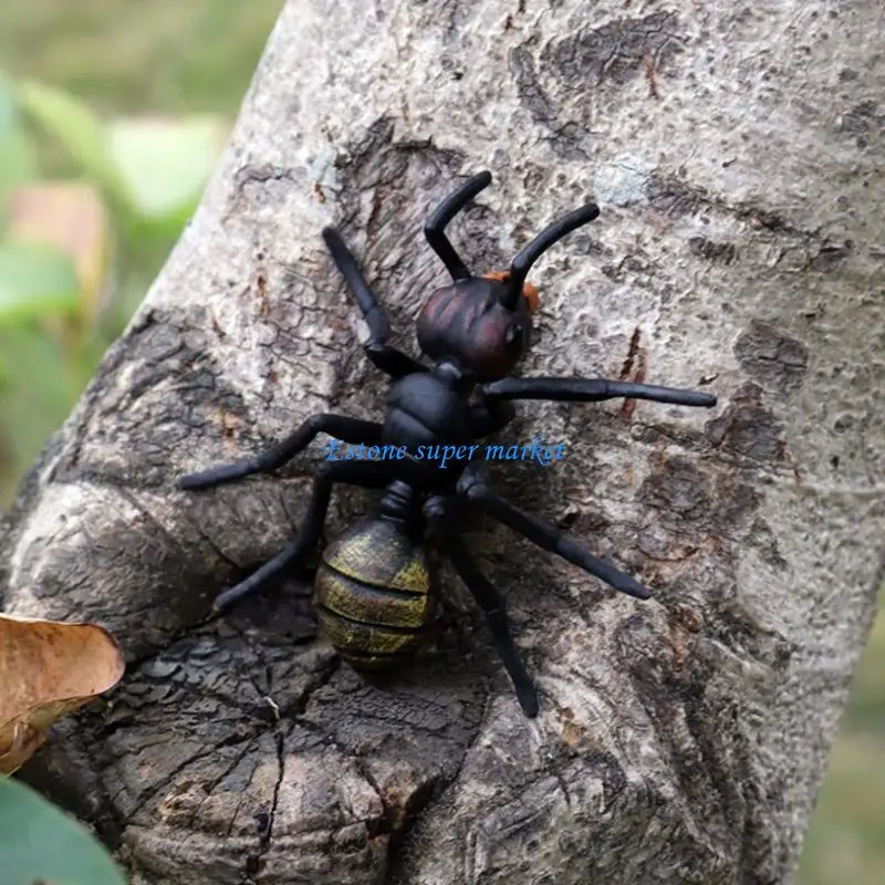 

090B 19PCS/Set Simulation Insect Figurine Nature Learning Toy Children Room Decors
