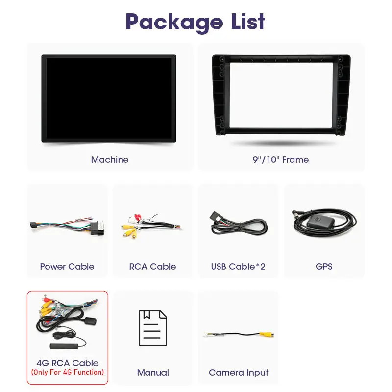 13 Inch 2DIN Android Car Radio with HD Capacitive Touch Screen GPS CarPlay Amplifier DSP RGB 4G Universal Fitment TS18 view 6