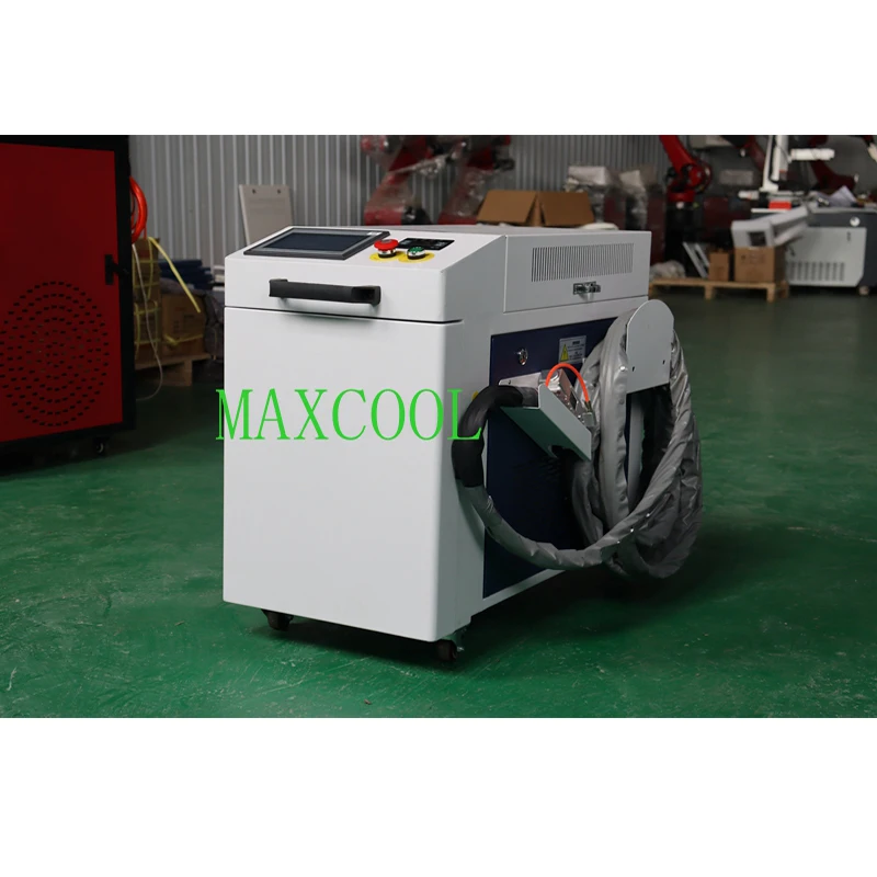 

Maxcool Ручной Волоконно-лазерный сварочный аппарат 1500W3 в 1 Многофункциональный сварочный аппарат для очистки металла