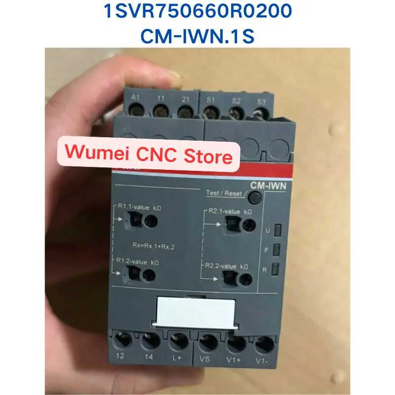 Brand New Inventory CM-IWN.1S Monitoring Relay 1SVR750660R0200 If You Need Other Specifications, Please Consult