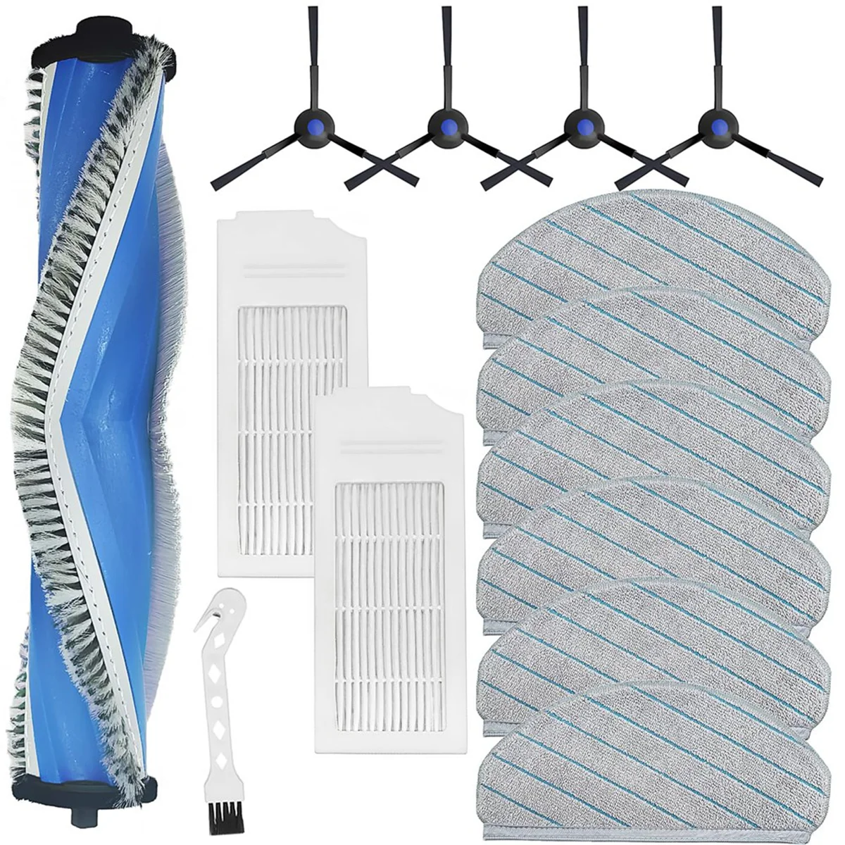 

Трендовые аксессуары для робота-пылесоса N20/N20/N20 Plus, запасные части, вращающиеся щетки-фильтры