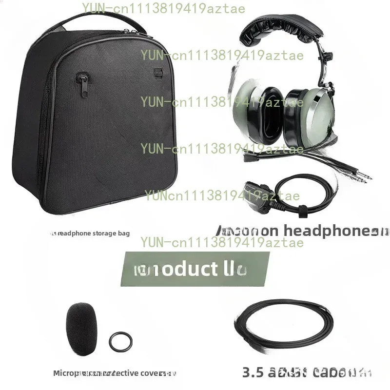 Noise‑Reduction Over‑Ear Headset Professional Audio Device For Equipment Communication Use