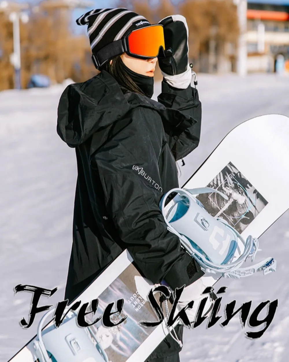 

​ ​ Цилиндрические противотуманные лыжные очки широкого зрения для зимних видов спорта на открытом воздухе, трансграничные ​ ​