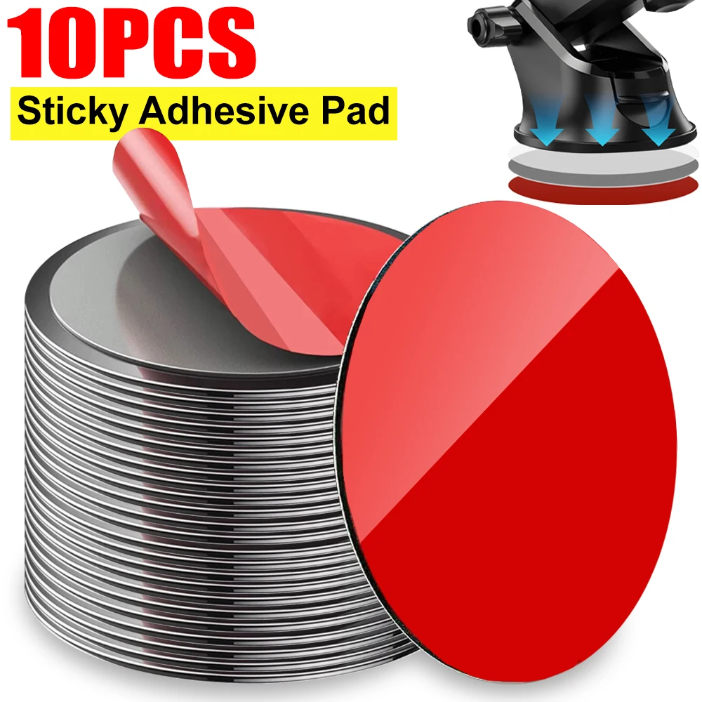 

Клейкая накладка на приборную панель с высокой связью, монтажный диск, двусторонние наклейки, сменная подставка для крепления для автомобильного держателя телефона на присоске