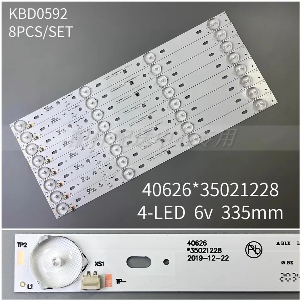 Kit Strisce LED Per TV LG 40LEC2300 – Retroilluminazione Per 40UI7552K E 40UH7252E