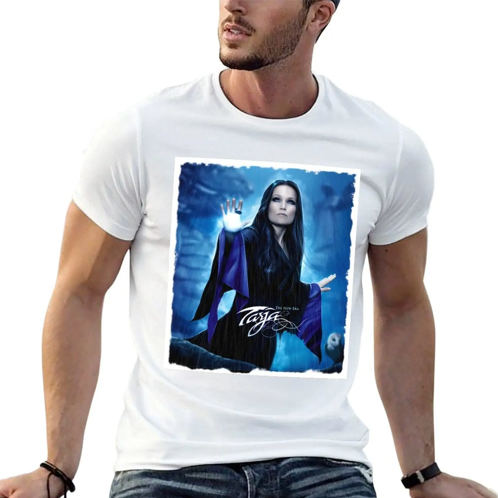 Camiseta Tarja Soile Susanna Turunen Cabuli, camiseta essencial masculina, camisetas casuais para homens, camiseta simples masculina
